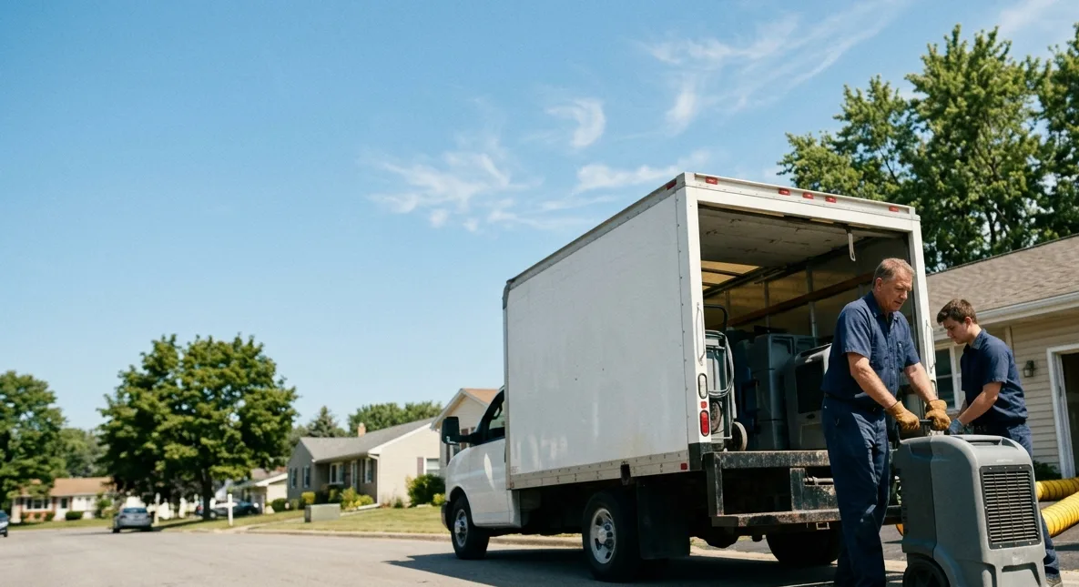 Water Damage Cleanup in Owensville, IN near me